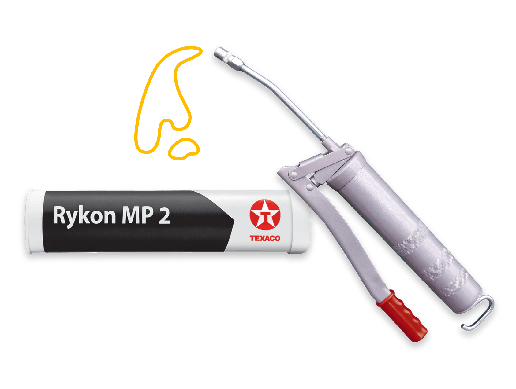 Rykon MP 2 smørefedte med tryksprøjte